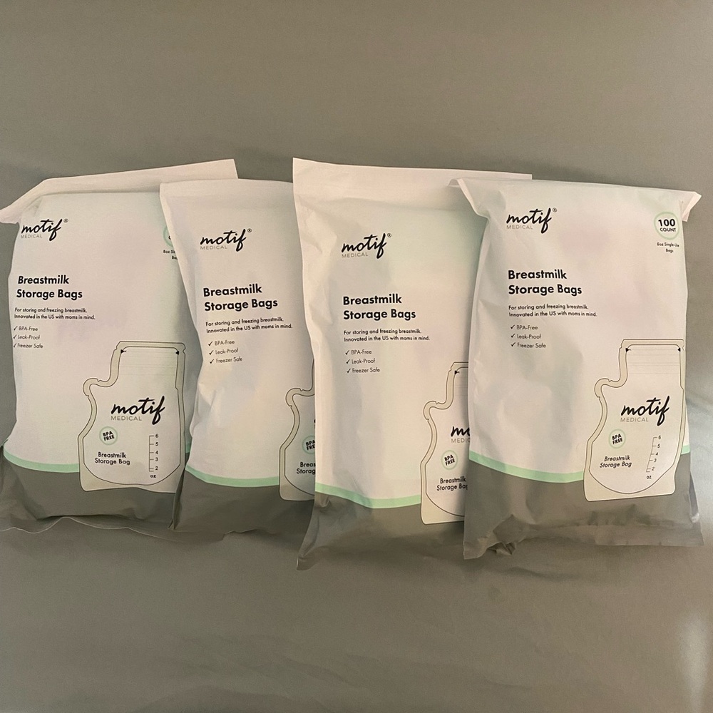 NWT 🍼400 Motif Breastmilk Storage Bags - Picture 3 of 7